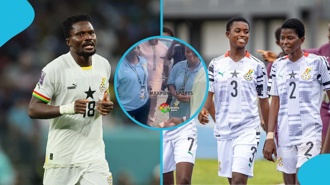 Daniel Amartey, donate, undisclosed, amount, cash, Ghana's U15, girls team, CAF, African Schools Football Championship. Daniel Amartey, donate, undisclosed, amount, cash, Ghana's U15, girls team, CAF, African Schools Football Championship.