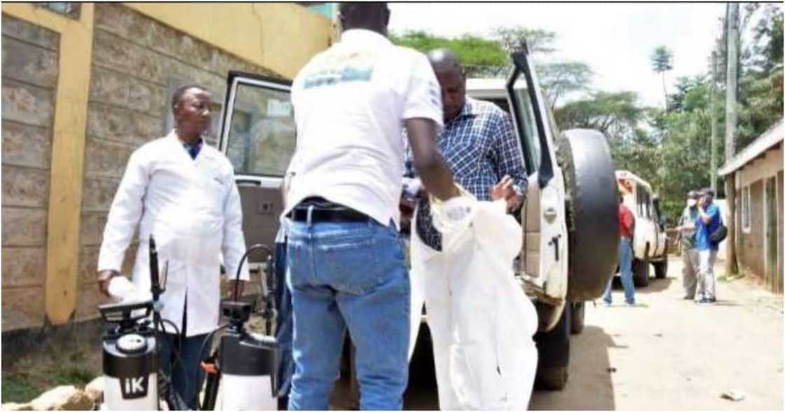 He was however discharged after testing negative. He was however discharged after testing negative.