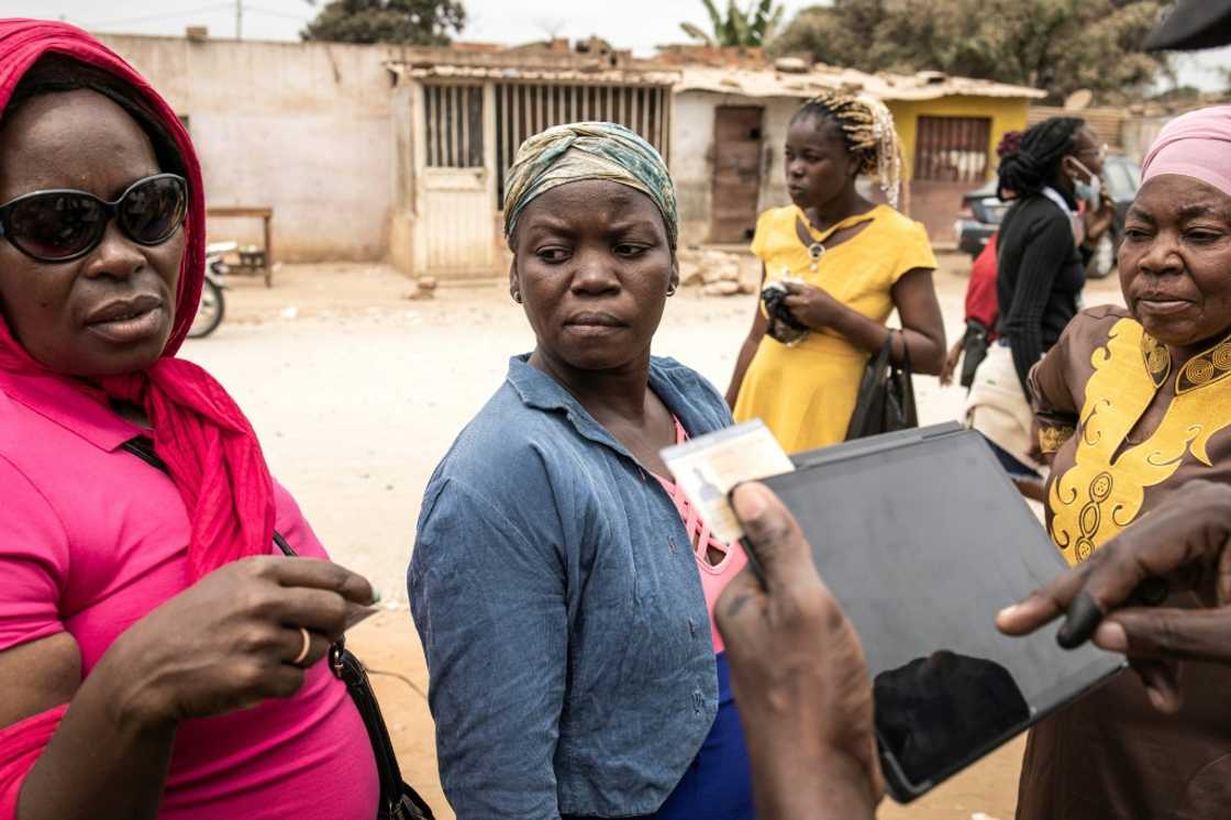 There are 13,200 polling stations across the vast southern African country There are 13,200 polling stations across the vast southern African country
