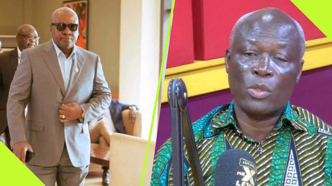 Nii Lante Vanderpuye applauds John Dramani Mahama.