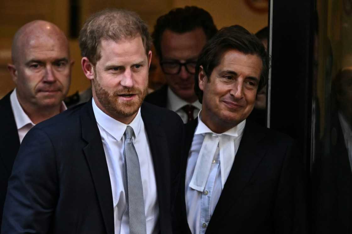 Prince Harry leaves court with his barrister, David Sherborne, after testifying in June that he had suffered lifelong press invasions Prince Harry leaves court with his barrister, David Sherborne, after testifying in June that he had suffered lifelong press invasions