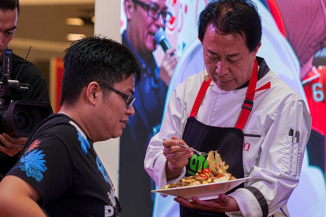 Martin Yan is sharing his fresh dishes
