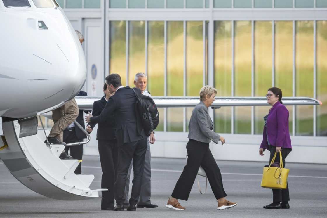 Swiss President Karin Keller-Sutter returned home empty-handed after rushing to Washington to seek friendlier tariff terms Swiss President Karin Keller-Sutter returned home empty-handed after rushing to Washington to seek friendlier tariff terms