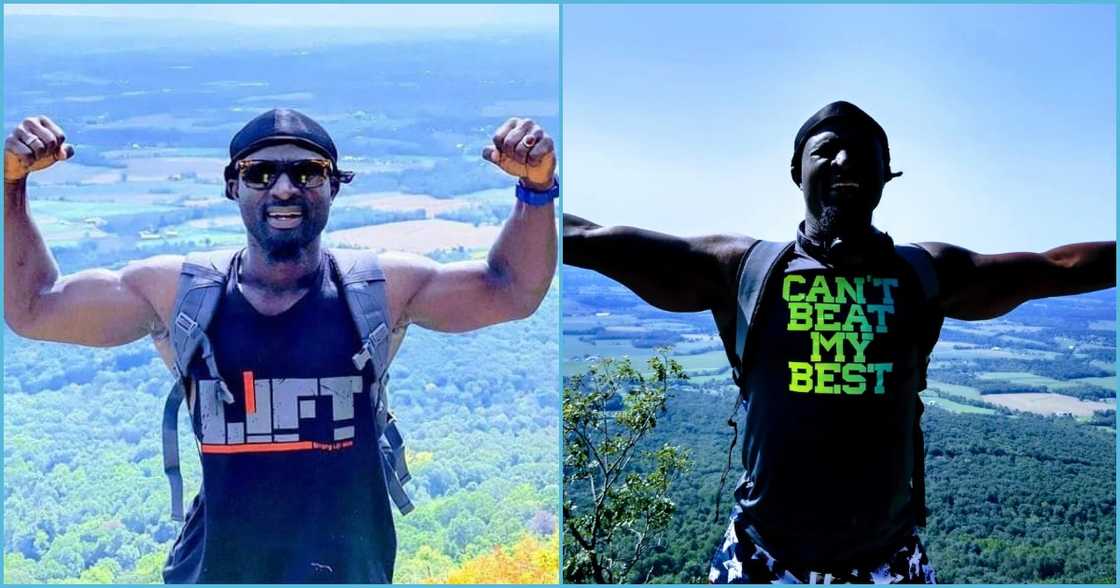 Ghanaian man Khalifa Faith applies to break push-up world record In 72Hrs Ghanaian man Khalifa Faith applies to break push-up world record In 72Hrs