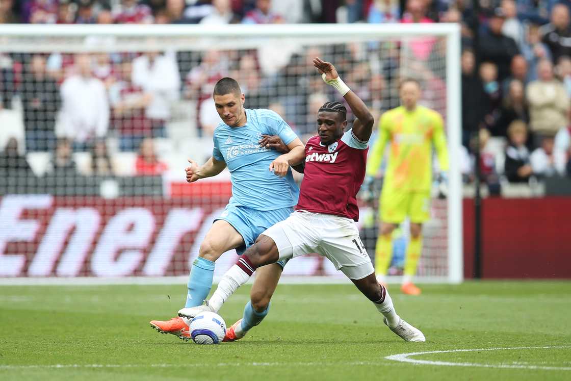 Mohammed Kudus, West Ham, Fans, Nottingham Forest, Premier League Mohammed Kudus, West Ham, Fans, Nottingham Forest, Premier League