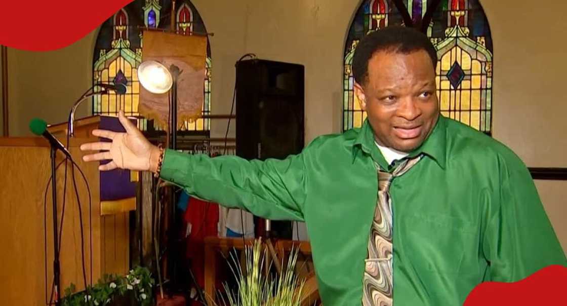 Pastor Glenn Germany speaks after attack. Pastor Glenn Germany speaks after attack.