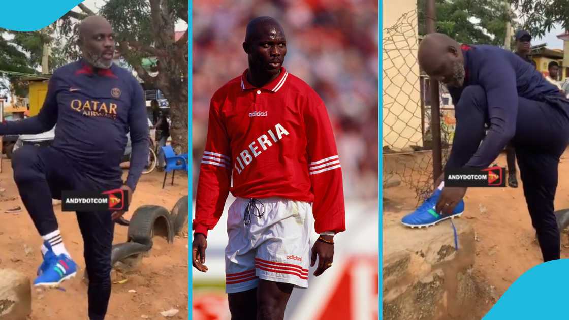 George Weah, Liberia Bawaleshie Park, Chelsea, AC Milan George Weah, Liberia Bawaleshie Park, Chelsea, AC Milan