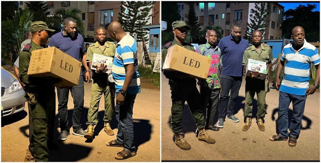 john dumelo, donation, ghana, streetlights, uc, university of Ghana, UC university