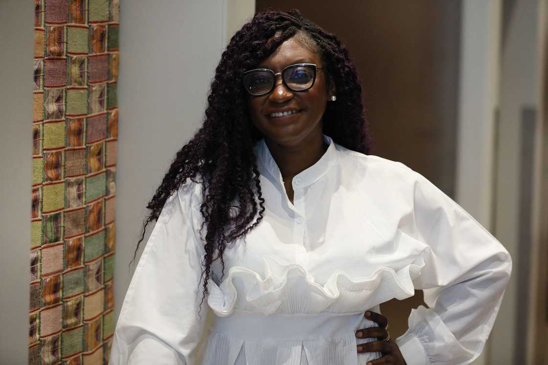 Juliet Asante at the Africa Cinema Summit in Accra, Ghana