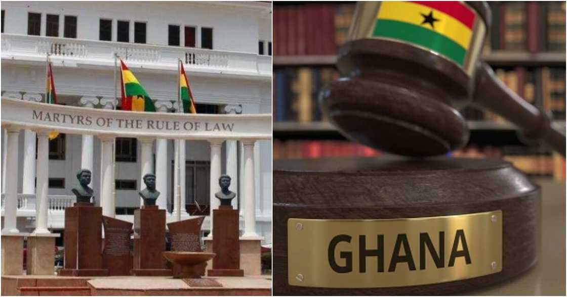 The Supreme Court has condemned the ruling delivered by Justice Emmanuel Ankamah at the Tema High Court. The Supreme Court has condemned the ruling delivered by Justice Emmanuel Ankamah at the Tema High Court.