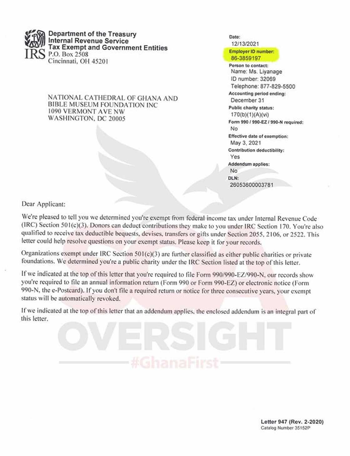 Ablakwa accuses National Cathedral of Identity theft Ablakwa accuses National Cathedral of Identity theft