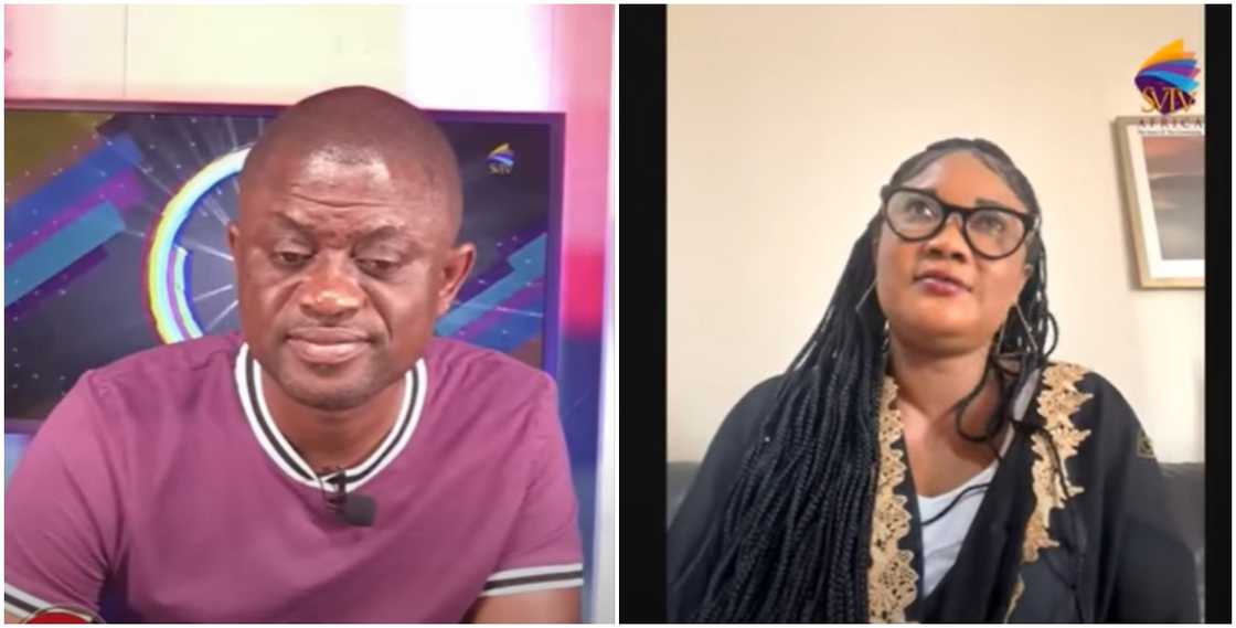 Photos of DJ Nyaami and UK-based GH woman. Photos of DJ Nyaami and UK-based GH woman.