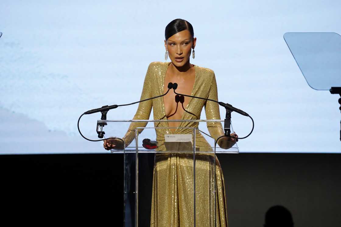 Bella Hadid before and after Bella Hadid before and after