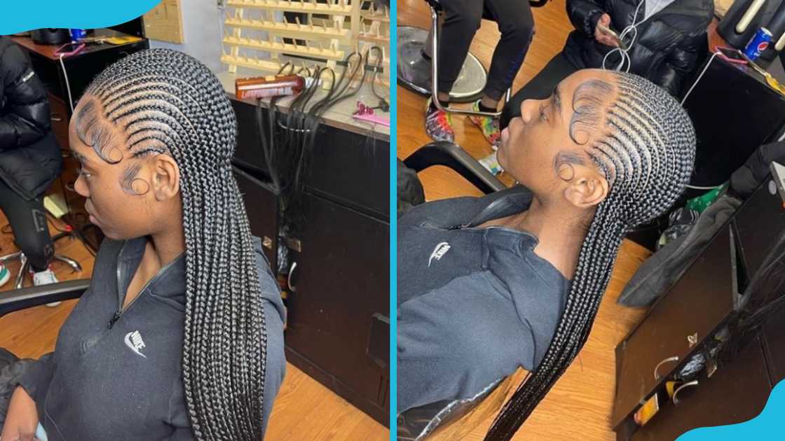 Straight back cornrows Straight back cornrows