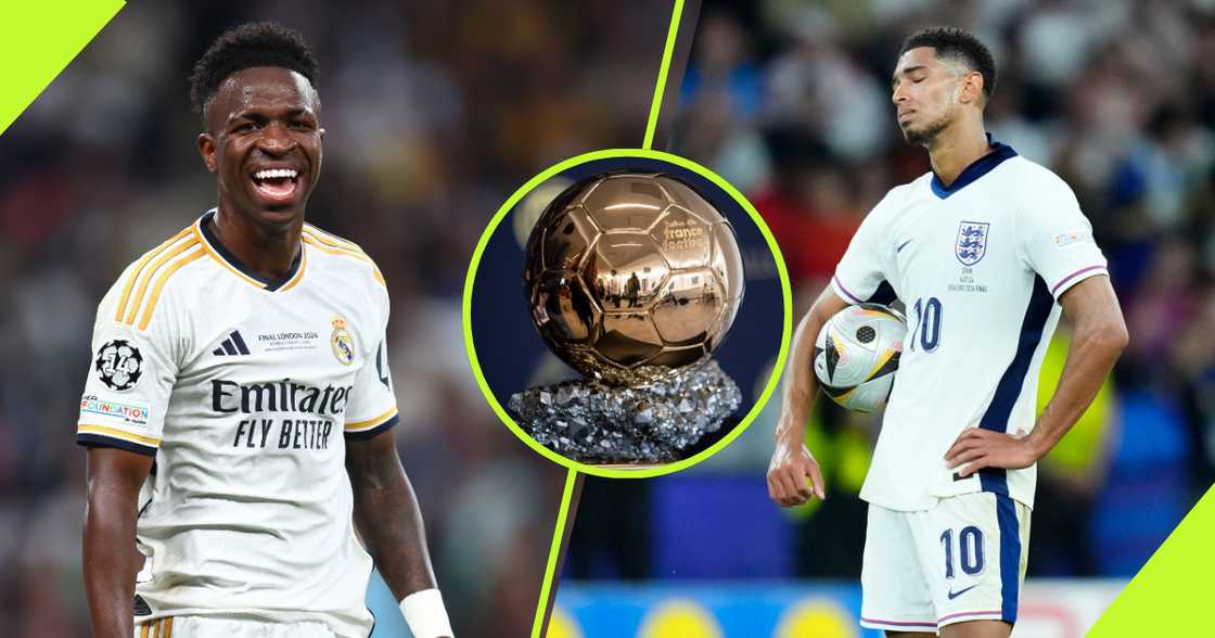 Vinicius Junior and Jude Bellingham's chances of winning the 2024 Ballon d'Or suffered a huge dent after the Copa America and Euros. Vinicius Junior and Jude Bellingham's chances of winning the 2024 Ballon d'Or suffered a huge dent after the Copa America and Euros.