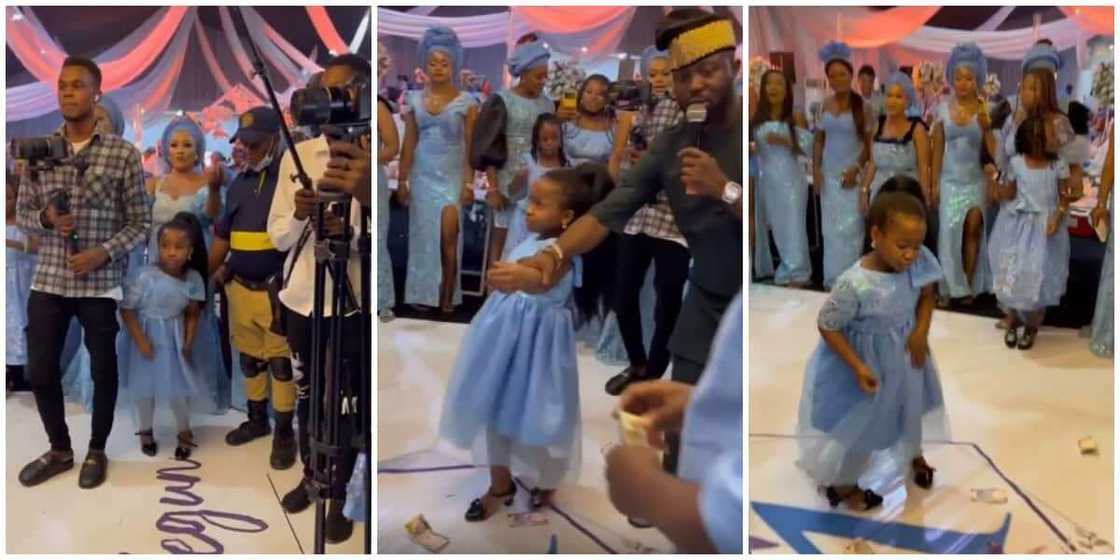 Little girl stuns guests at event with lovely legwork as she dances to Focus song with great energy, video causes stir Little girl stuns guests at event with lovely legwork as she dances to Focus song with great energy, video causes stir