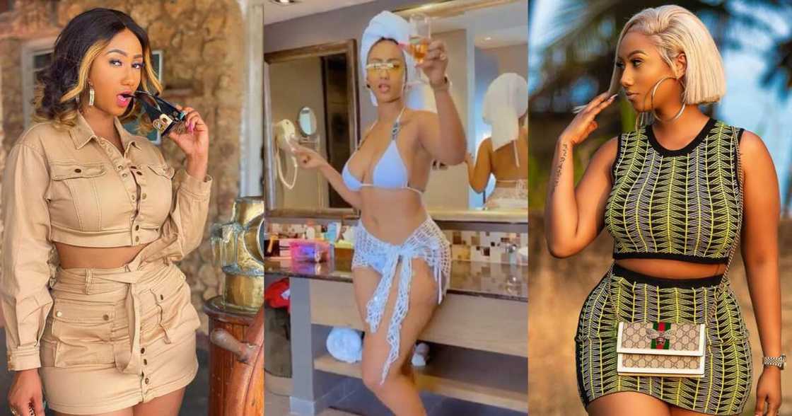 Hajia4Reall: Mona Montrage drops hot bikini video from Tanzania
