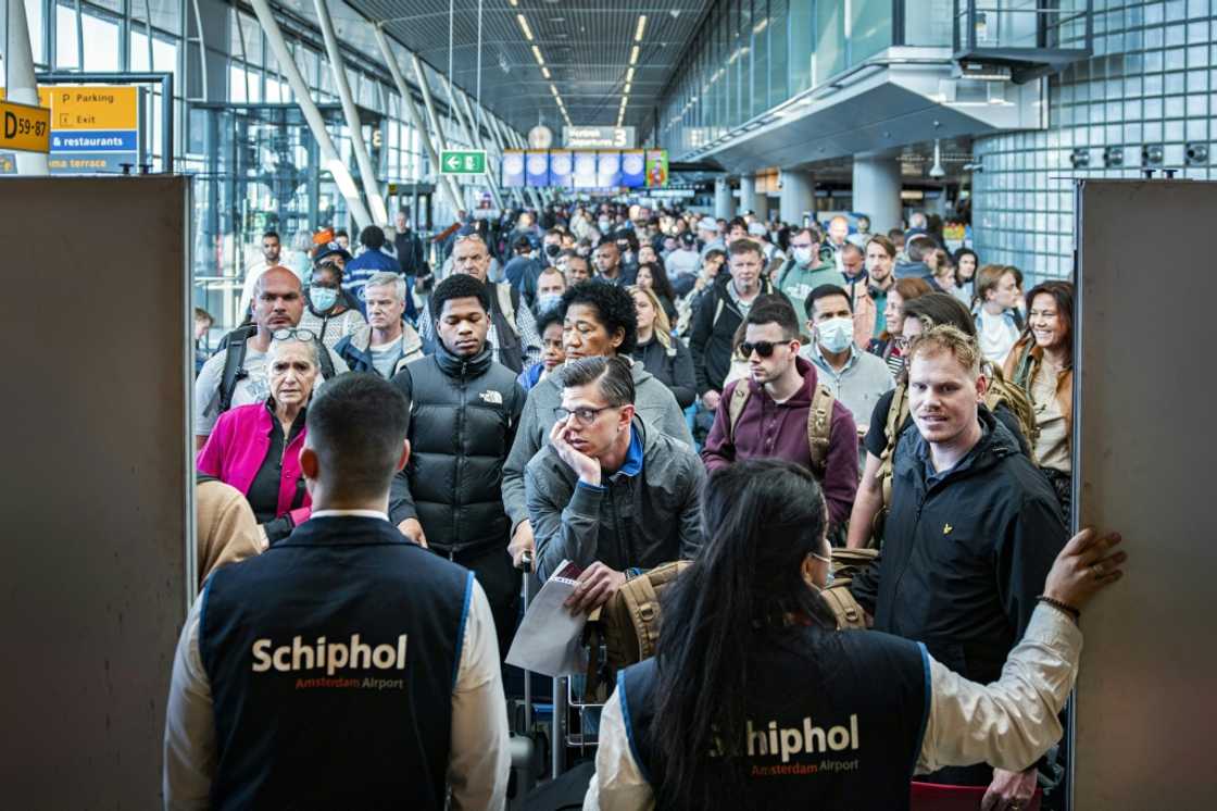 Schiphol airport is one of Europe's busiest hubs Schiphol airport is one of Europe's busiest hubs