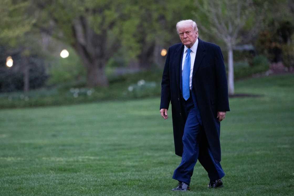 Trump spent the weekend playing in a golf tournament in Florida Trump spent the weekend playing in a golf tournament in Florida