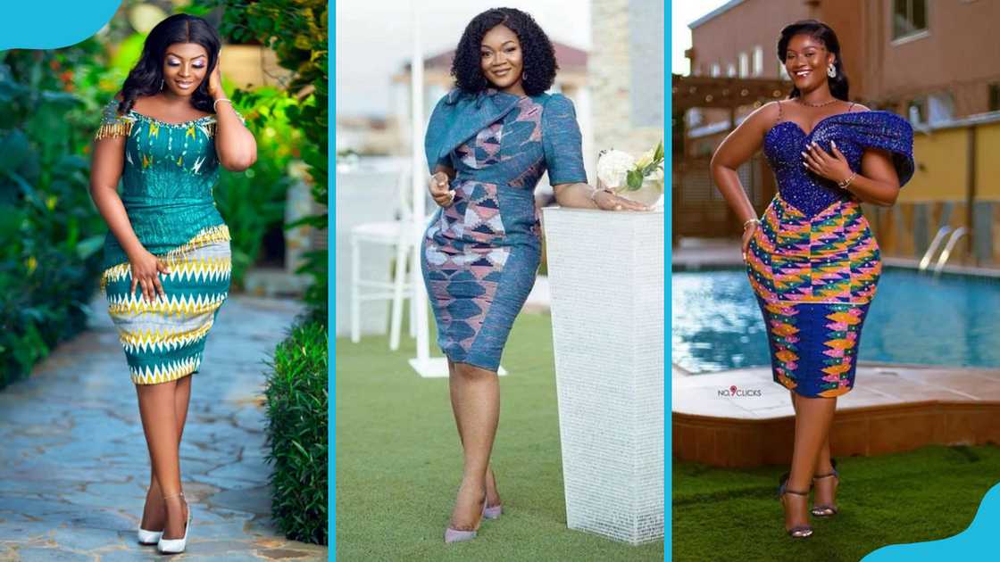 Women wearing Kente Women wearing Kente