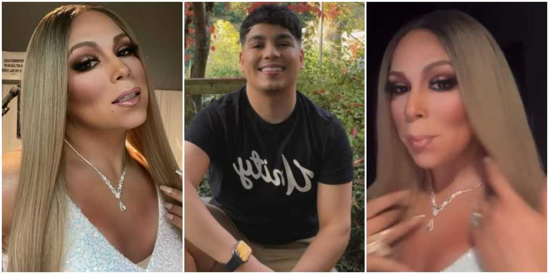 Mariah Carey lookalike joins 'you want to bamba' challenge Mariah Carey lookalike joins 'you want to bamba' challenge