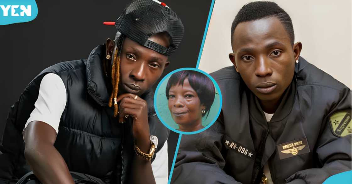Patapaa, Patapaa's Mother Dies, Akua Boatemaa, Agona Swedru, One Corner, Patapaa Mourns Mother, Ghanaian Musician News