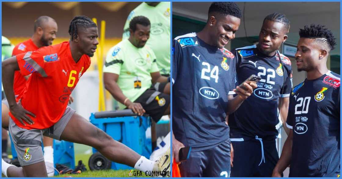 Black Stars receive loud cheers from fans Black Stars receive loud cheers from fans