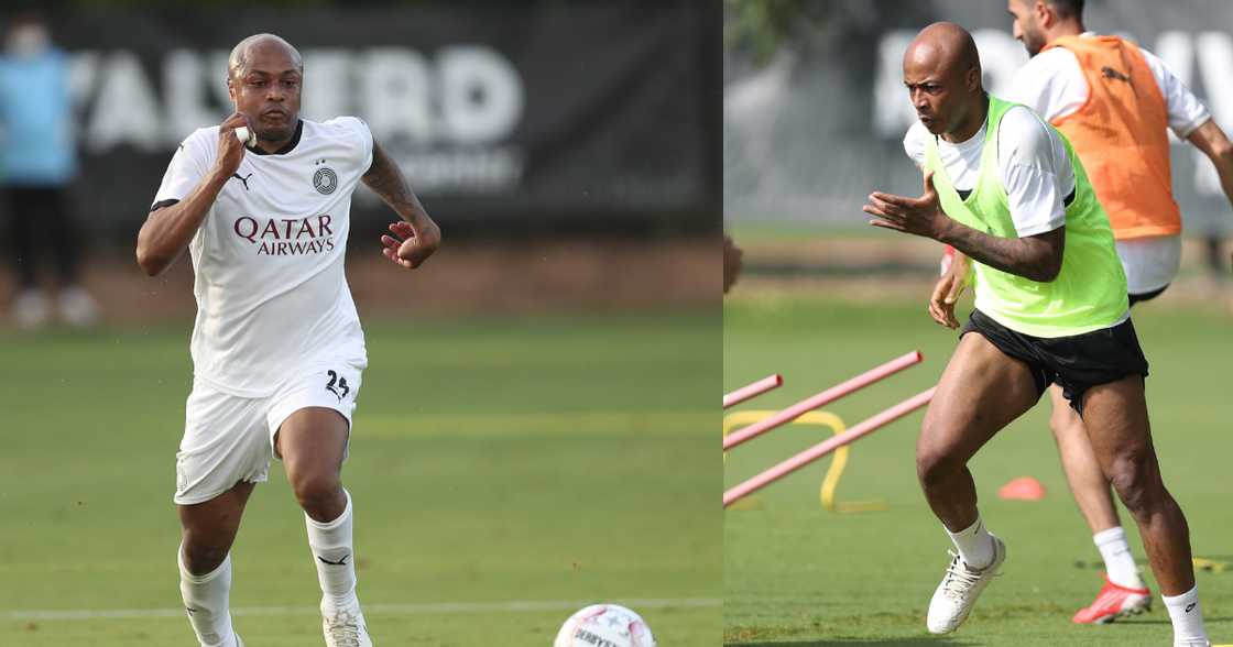 He is talented and a very good player - Xavi reacts to Andre Ayew's first Al Sadd goal