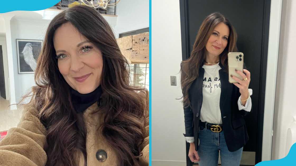 Lysa TerKeurst taking a selfies. Lysa TerKeurst taking a selfies.