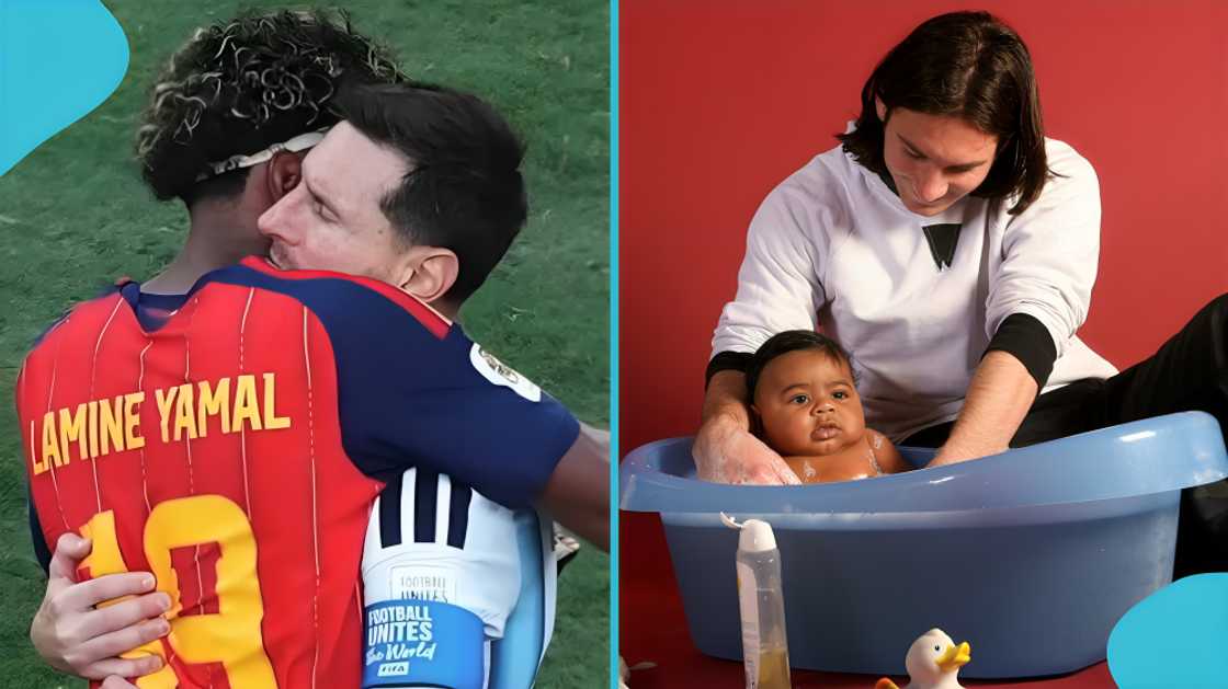 Spain vs Argentina, World Cup final, Lionel Messi, Lamine Yamal, football emotions, full-circle encounter, Messi comforted, trophy celebration, football respect