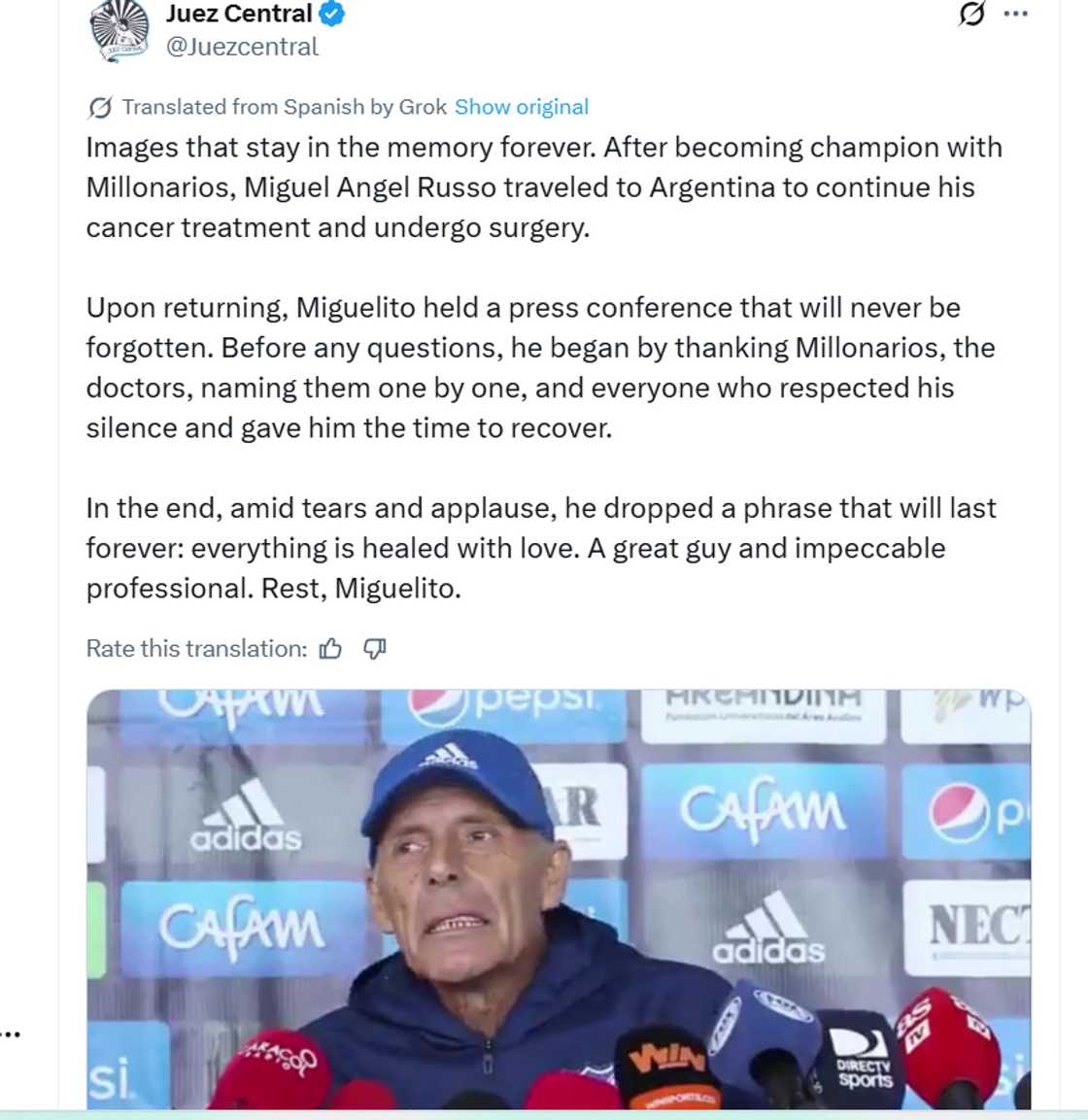 Miguel Angel Russo, Miguel Angel Russo dies, Miguel Angel Russo passes away due to cancer, Miguel Angel Russo football legacy, Miguel Angel Russo coaching record, Miguel Angel Russo Argentina football legends, Miguel Angel Russo South American football