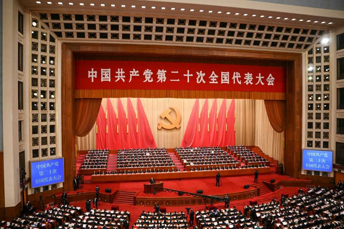 Xi Jinping spoke at the opening session of the 20th Chinese Communist Party's Congress at the Great Hall of the People on October 16 Xi Jinping spoke at the opening session of the 20th Chinese Communist Party's Congress at the Great Hall of the People on October 16
