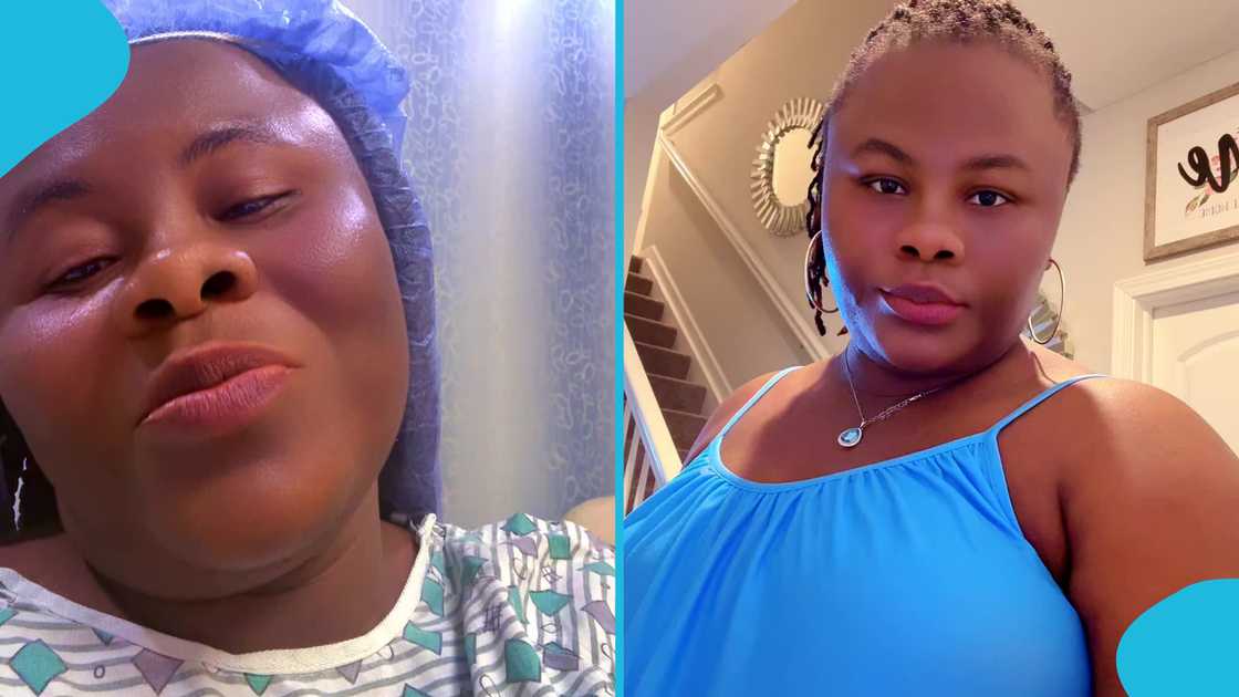 Anita Afriyie, Ghanaian gospel musician, newborn baby, hospital video, baby girl Anita Afriyie, Ghanaian gospel musician, newborn baby, hospital video, baby girl