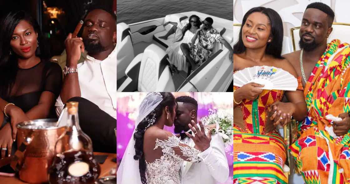 Sarkodie and wife Tracy Sarkcess Sarkodie and wife Tracy Sarkcess