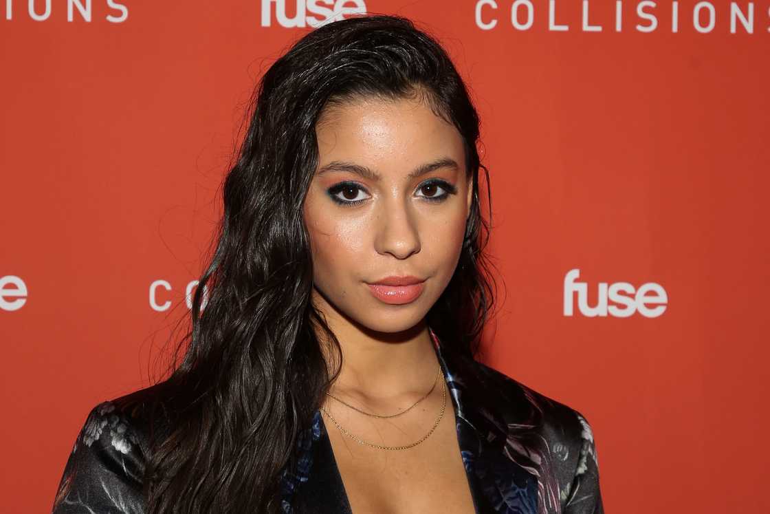 Actress Izabella Alvarez attends the premiere of "Collisions".