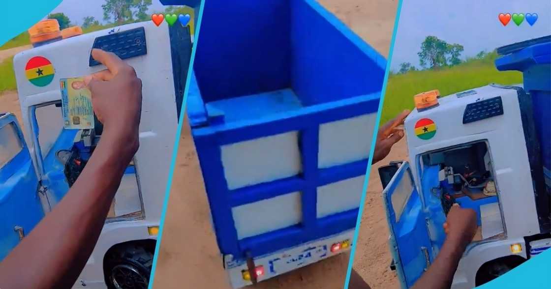 Ghana, X, mini truck, ghana card, innovation, prototype, technology, mini vehicle prototype