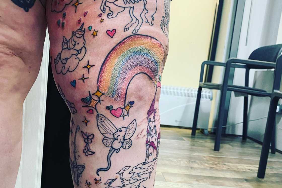 knee tattoos for men knee tattoos for men