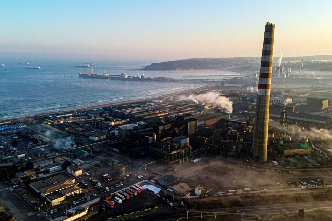 An aerial view of the Codelco company copper smelter in Puchuncavi, Valparaiso region, Chile, is seen June 18, 2022 An aerial view of the Codelco company copper smelter in Puchuncavi, Valparaiso region, Chile, is seen June 18, 2022