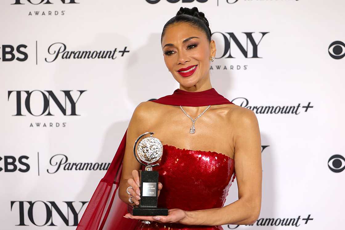 Nicole Scherzinger during an award ceremony Nicole Scherzinger during an award ceremony