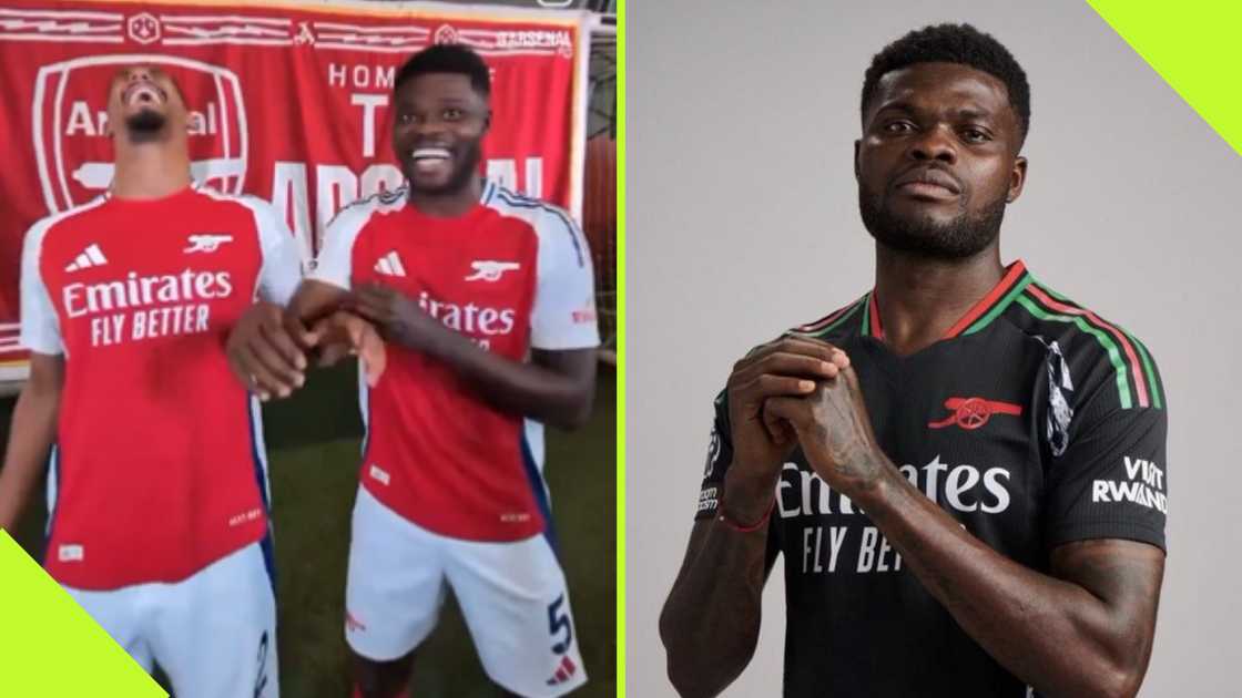 Thomas Partey at Arsenal.