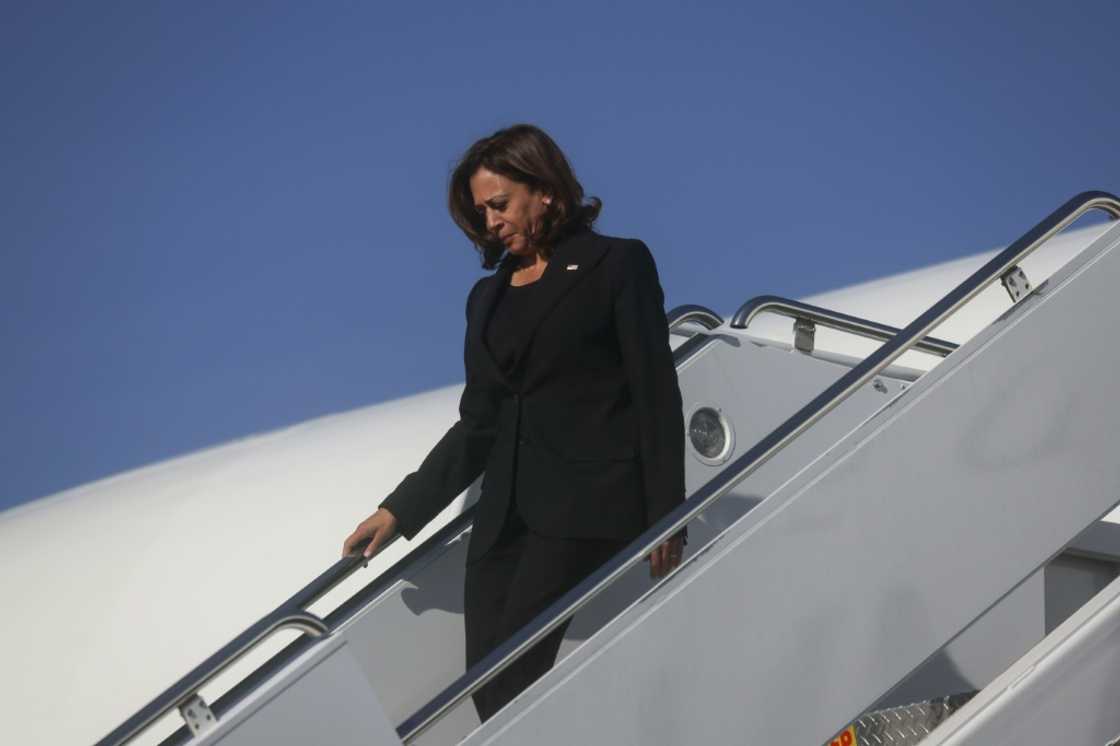 US Vice President Kamala Harris arrived in Japan to attend Abe's funeral US Vice President Kamala Harris arrived in Japan to attend Abe's funeral