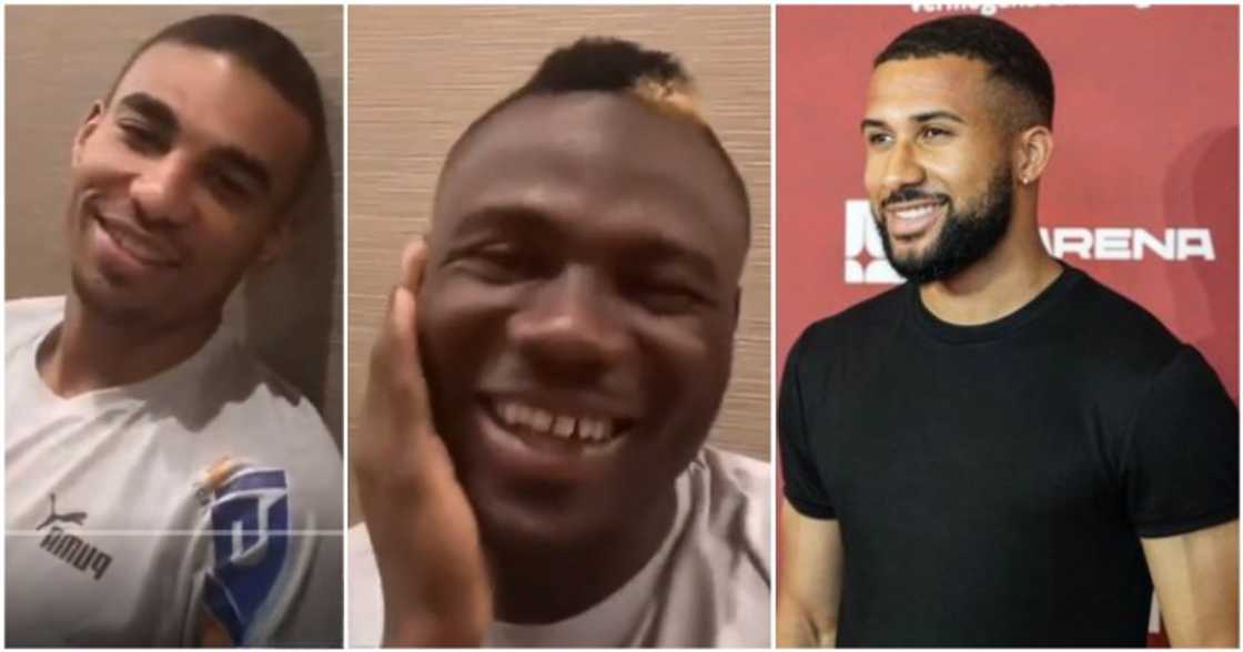 Black Stars players show off Twi accents in video. Black Stars players show off Twi accents in video.