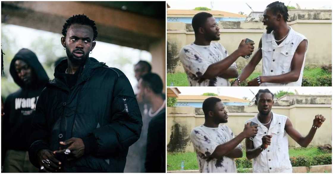 Black Sherif's lookalike Black Sherif's lookalike