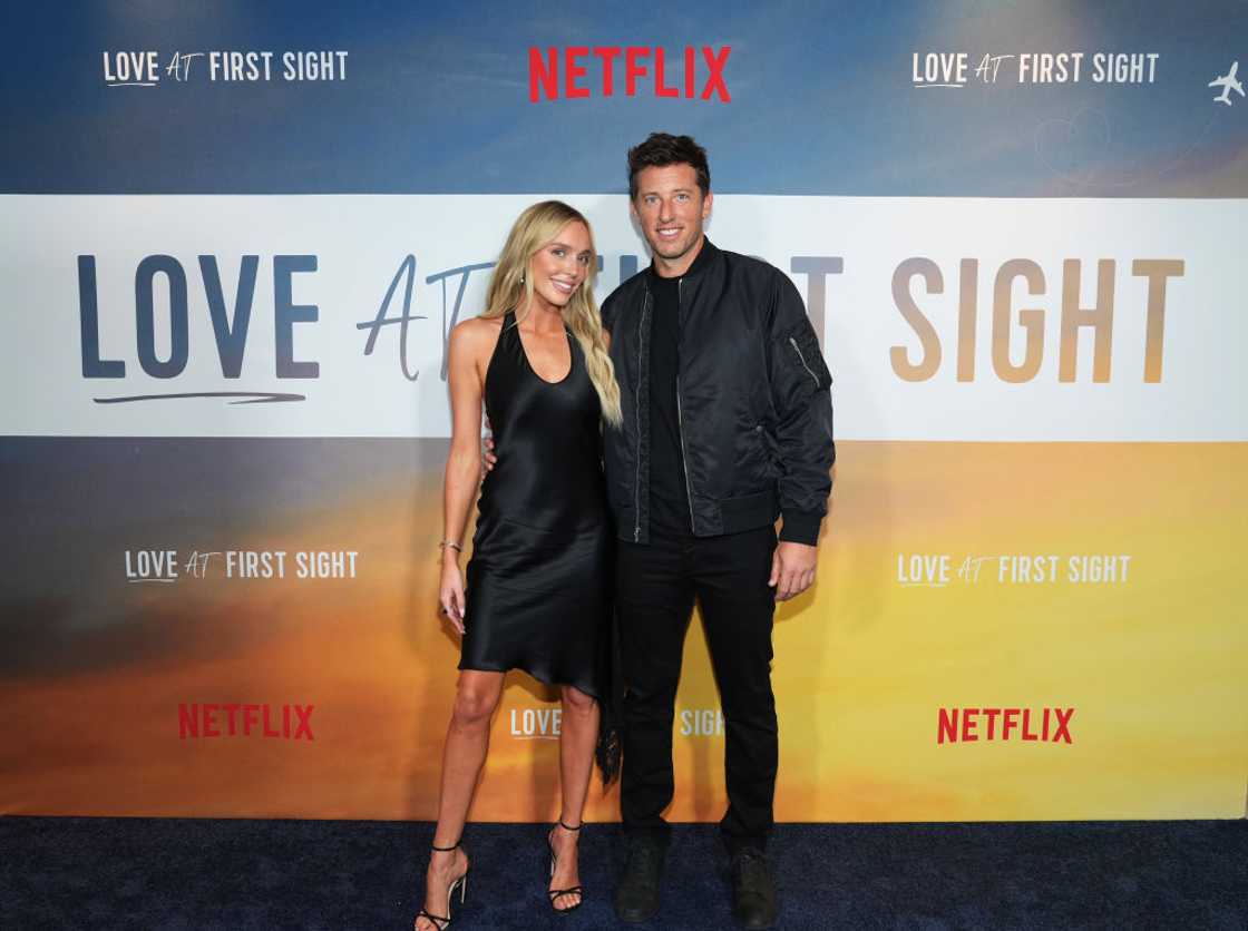 Alexandra Cooper and Matt Kaplan attend the Love at First Sight NY fan screening Alexandra Cooper and Matt Kaplan attend the Love at First Sight NY fan screening