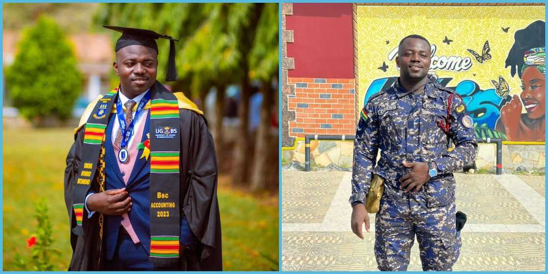 Police Officer Graduates As Valedictorian At The 2024 University Of Ghana Graduation