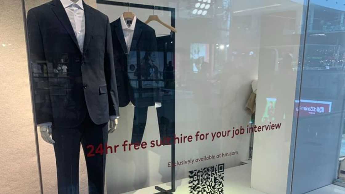 Reactions as store asks people going for job interviews to come pick 'free' suits Reactions as store asks people going for job interviews to come pick 'free' suits