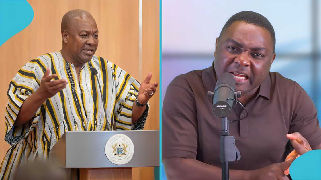 Mahama and Kevin Taylor, NPP member, Kevin Taylor, Ghana broadcaster, Ghana politics, New Patriotic Party, NPP, Asamankese chief, Kevin Taylor commentary Mahama and Kevin Taylor, NPP member, Kevin Taylor, Ghana broadcaster, Ghana politics, New Patriotic Party, NPP, Asamankese chief, Kevin Taylor commentary