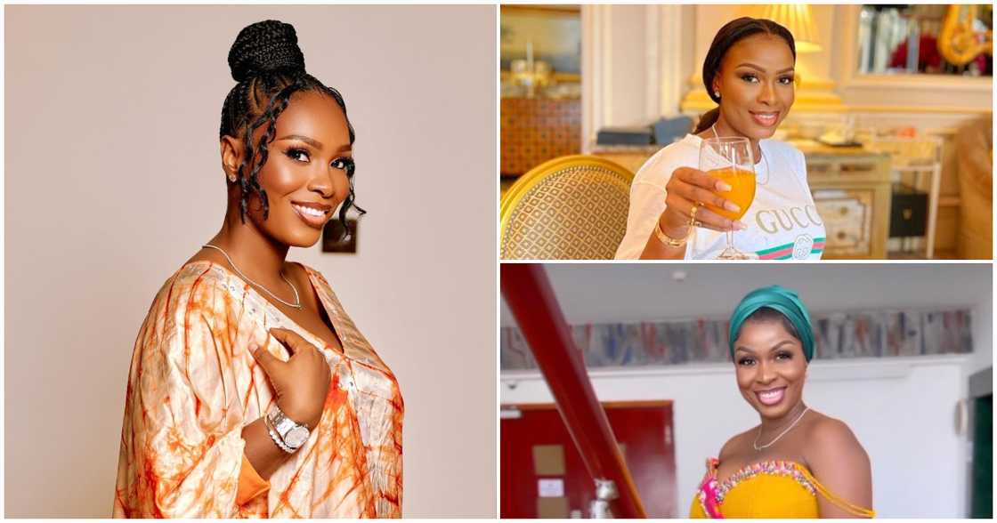 Wedding Trends: John Dumelo's Wife Flaunts Smooth Skin In Elegant Corseted Kente Dress Wedding Trends: John Dumelo's Wife Flaunts Smooth Skin In Elegant Corseted Kente Dress