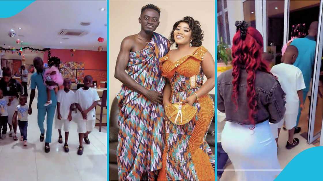 Lil Win and wife, Maame Serwaa, Ohemaa, social media, celebrities, Kumawood actors