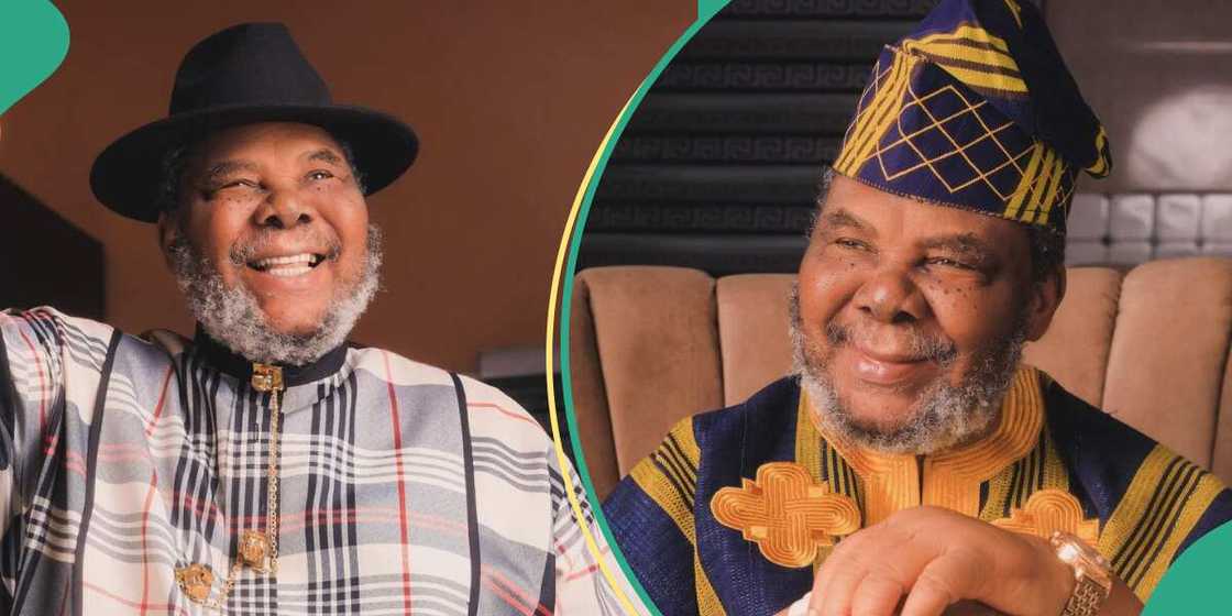 Pete Edochie turns 77. Pete Edochie turns 77.